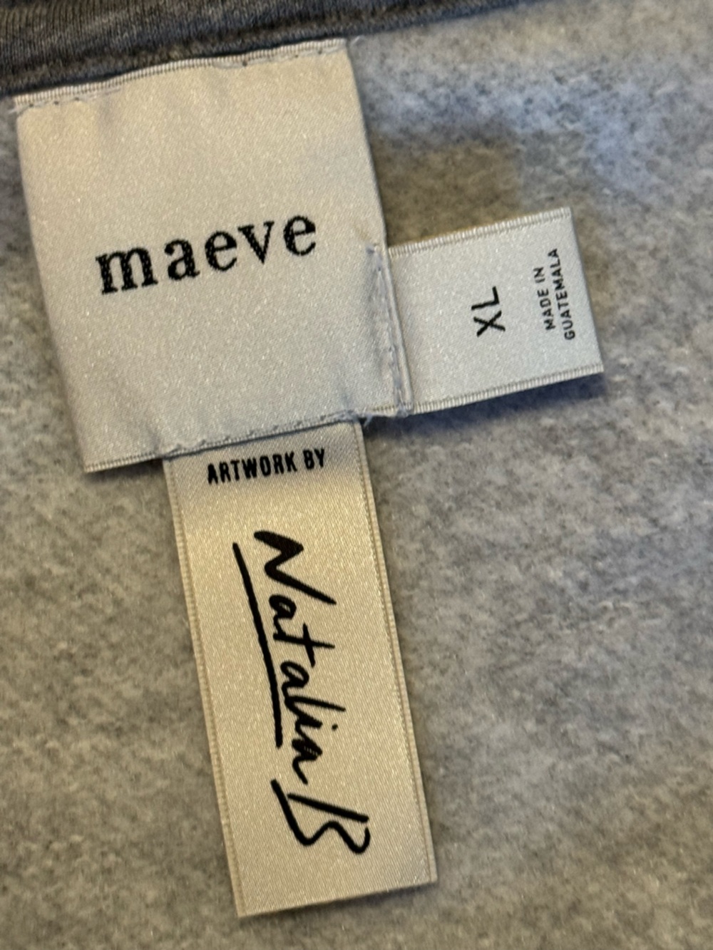 NWT Maeve Natalia Bagniewska Cocktail Sweatshirt-Aperitif, Sz XL - Picture 5 of 7